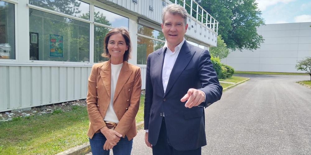 Arnaud Montebourg chez UPSA